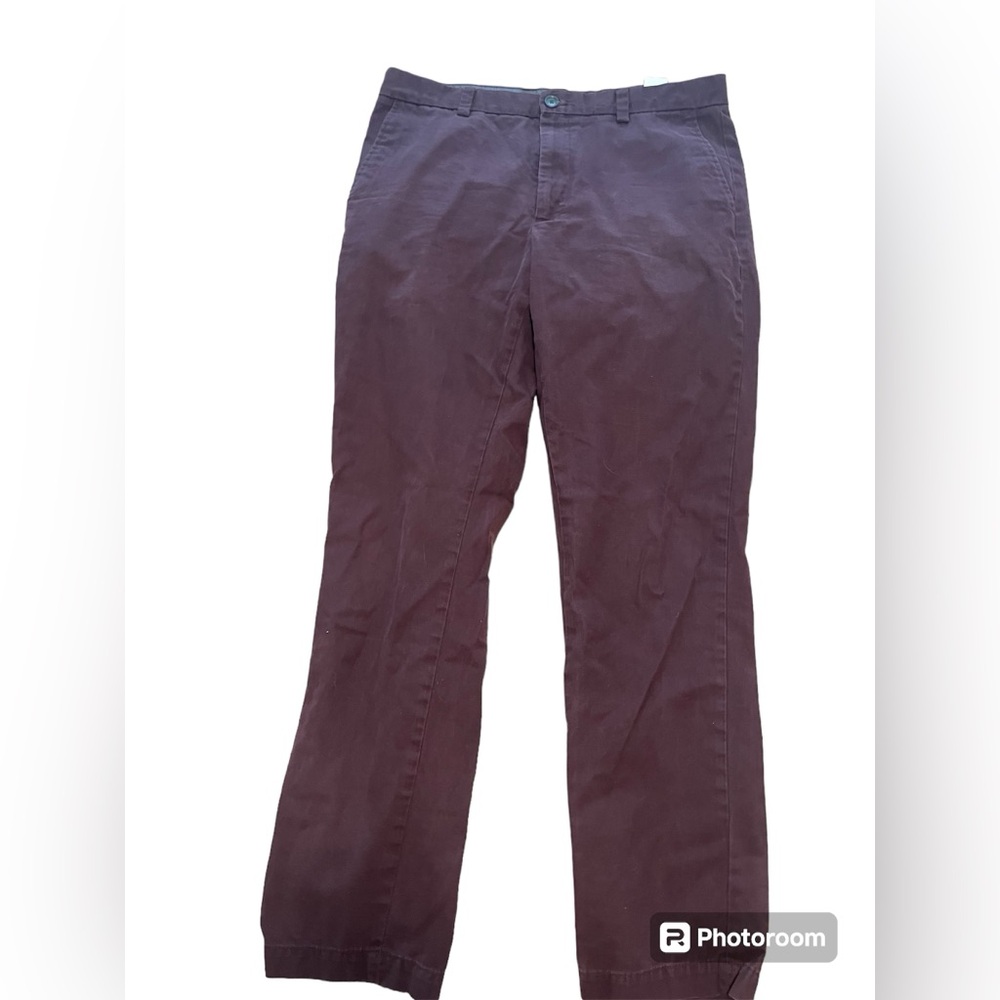 Maroon Banana Republic Aiden Chino 34x34